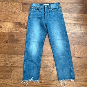 Levi’s wedgie straight jeans